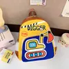 Excavadora de Dibujos Animados Mochila Escolar Infantil Jardín de Infancia Niños y Niñas Mochila Ligera para Bebés Niños Salir Mochila de Ocio Nueva