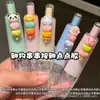 Brochetas de Animales Pegamento de Puntos Activado por Presión Rotación 360 grados Ins Corazón Femenino Forma de Bebida de Cereza Planificador DIY Cinta de Doble Cara