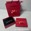 Caja de Regalo de Labial Caja de Esponja Tf Caja de Empaque de Labial Y Bolso de Mano de Perfume Gu Cosmetics Caja con Tapa y Base Marca Lan