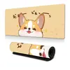 Venda Quente Transfronteiriça Mouse Pad de Desenho Animado Cão Paisagem Tinta Imagem Mista Jogo Escritório Tapete de Mesa Grande Entrega de Fábrica