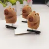 Nueva Pinza para el Cabello de Capibara Tocado de Dibujos Animados Clip de Resorte de Capibara Lindo Clip Pequeño Regalo para Estudiantes