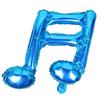 Directo de fábrica para diseño de decoración de fiesta infantil nota globo de aluminio 16 puntos 8 puntos símbolo globo de película de aluminio lote