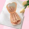 Set de brochas de maquillaje 5 conchas con espejo sombra de ojos suelta pincel para colorete pinceles de belleza herramientas multiusos al por mayor