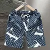 Nuevos Shorts de Verano para Hombre, de Seda Helada de Secado Rápido, Marca de Tendencia Estampados, Shorts Casuales Holgados para Playa, Shorts de Longitud Media para Usar al Aire Libre
