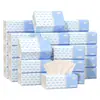 40 Pacotes de Papel Higiênico, Papel Higiênico Tamanho Família, Papel Tamanho Grande, Lenço Facial, Toalha de Papel Original de Celulose de Bambu, Papel Higiênico