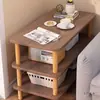 Mesa Auxiliar Simple para Sofá, Mesa de Centro, Mesa de Noche para Dormitorio, Mesa de Noche, Gabinete Auxiliar para Sala de Estar, Mini Mesa de Esquina, Removible