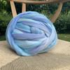 Comércio Exterior Europeu e Americano Fio de Lã 8cm DIY Fio Grosso Tricô Totalmente Feito à Mão Fio para Cobertor Quente de Inverno Fio de Lã Multicor