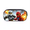 2026 Nuevo Modelo Estuche de Lápices de Una Sola Capa Lego Ninjago Dibujos Animados Estudiante Caja de Lápices de Poliéster Caja de Papelería de Anime Transfronterizo