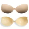 Copas con Orejas de Gato Adhesivas de Cepillado Manual, Almohadillas para Sujetador Finas Transpirables Invisibles Anticaída Antiexposición para Vestido de Novia, Cobertores de Pezón Reafirmantes para Busto Grande