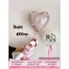 Accesorios para Fotos de Luna Llena de Bebé 100 Días Arreglo Decoración de Escena de Bebé Globos 100 Niños y Niñas Sentido Ritual 30 Días