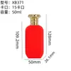 Frasco de Perfume com Revestimento de Veludo e Tampa de Liga de Zinco, Frasco Transparente para Recarga de Perfume, Frasco para Recarga de Amostras de Perfume, Tampa de Perfume com Revestimento de Veludo