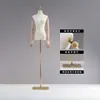 Maniquí de tienda de ropa, accesorios, torso femenino, ropa de mujer, expositor de ventana, perchero, modelo de muñeca de boda, soporte de exhibición