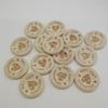 Oferta especial en stock venta caliente transfronteriza cuenco tallado a mano con amor botones de madera hechos a mano creativos
