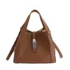 Bolso de Mano Casual de Gama Alta Tipo Cubo para Mujer 2025 Invierno Nuevo de Moda Versátil Elegante Bolso de Hombro Cruzado