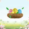 Amazon Transfronterizo 2025 Pascua Conejo Nuevo Huevo Colgante Pequeño Llavero Acrílico Decoración