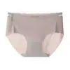 Roupa Íntima Feminina Modal Antibacteriana Sem Costura 10A Cor Sólida Algodão de Fibra Longa Tamanho Plus Respirável Amigável à Pele Shorts Triângulo