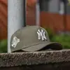 Novo Boné de Baseball Bordado da MLB para Homens e Mulheres, Chapéu de Sol Hip-Hop, Boné com Aba Fashionável e Versátil para Proteção Solar