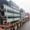 Fabricante a medida de acero inoxidable para transportador de tornillo en forma de U Transportador de tornillo alimentador de revestimiento en forma de U para uso con lodos