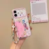Chica de la Tierra con Brillo es adecuada para funda de teléfono iPhone 18, linda Apple 17 Pro Max, 16 con cadena para colgar, 15 funda rígida