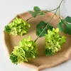 Floresta Verde Artificial Flores Folhas Casamento Decoração de Chão de Casamento Arranjo de Flores Flores Artificiais Plantas Verdes Flores de Plástico