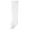 25 Calcetines Largos de Malla Finos y Transpirables para Bebé de Verano con Bordes Fruncidos, Calcetines Anti-Mosquitos para Aire Acondicionado, Alta Elasticidad, Calcetines para Bebé que no Aprietan