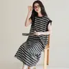 [Algodón Puro] Camisón de Verano para Mujer, Vestido de Longitud Media sin Mangas, Ropa de Casa Casual Holgada, Se Puede Usar Afuera