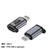 Adaptador de cabo de carregamento USB para mini USB Android v3 para tipo-C Adaptador micro T-Port