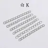 Acessórios para Joias DIY Brincos Caseiros Pulseira Colar Corrente de Extensão 5cm 7cm Corrente Ajustável Corrente de Cauda Extensão de Corrente