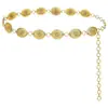Cadena de Metal Retro Cadena para la Cintura Decoración Versátil Cinturón para Falda Vestido Traje de Verano Estilo Retro para Mujer