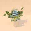 Fábrica de flores artificiais fornecimento direto casamento simulação 5 galhos Flor Grande decorações de casa flor artificial CTR