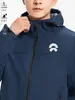 Chaqueta Softshell de Forro Polar Suave para Exteriores de Primavera y Otoño para Hombre, Cortavientos, Resistente al Agua, Abrigo Engrosado de Trabajo, Montañismo, Suministro Directo Transfronterizo