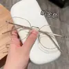 Nuevas gafas metálicas retro poligonales, artísticas, de moda, ultraligeras, venta al por mayor desde fabricante de Danyang, se pueden equipar con lentes de prescripción