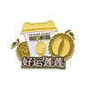 Ímãs de Geladeira de Metal Personalizados de Cidades Chinesas: Suzhou, Tianjin, Wuhan, Nanjing, Hangzhou, com Pintura Personalizada, Produtos Culturais e Criativos de Suzhou