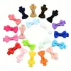 Acessórios para cabelo infantil novos europeus e americanos 40 cores laço feito à mão grampo de cabelo fita de poliéster com tudo incluído cabelo 795