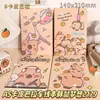 Caderno A-line de Desenho Animado Fofo para Estudantes, Material de Papelaria para Estudo e Escritório, Cadernos de Alto Valor, Atacado de Blocos de Notas