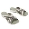 Sandalias de mujer, novedad de verano 2023, con cuña plana y boca de pez, con tejido cruzado, para mujer, Amazon, con envío transfronterizo.