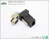 Adaptador de Computador RJ45 para DB9F Cola Preta com Boa Qualidade e Qualidade Cuidadosamente Selecionada