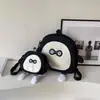 Bolsa de Lona Cartoon Tendência Atacado Grande Capacidade Mochila Festa do Ovo Fofa Mochila Pequena Estilo Ocidental Casual Transversal