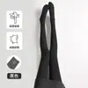 Leggings cinza com listras verticais para mulheres, novo estilo outono/inverno, forradas com fleece e espessadas, cor cinza, efeito emagrecedor, podem ser usadas como roupa externa