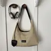 Bolso de paja de gran capacidad para mujer, nuevo estilo verano 2026 playa seaside vacaciones bolso de hombro casual, bolso tote tejido