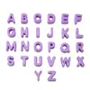 Cuentas Acrílicas Color Crema con Agujero Grande de Números y Letras para Cadenas de Teléfono Hechas a Mano DIY, Colgantes para Bolsos y Accesorios Decorativos