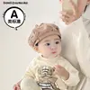 Gorro de Primavera para Bebé Niños y Niñas Gorro Casual de Cúpula Boina Dibujos Animados Gorro de Pintor Infantil de Primavera y Otoño