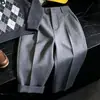 Conjunto Tendência Legal para Meninos Outono 2026 Novo Estilo Coreano Estilo Academia Infantil Calça de Tricô Xadrez Retrô