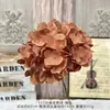 Série marrom Simulação de flores falsas Buquê de flores feito à mão Flor de casamento Flor de seda artificial Arranjo de decoração de casamento