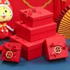 Caja de Regalo de Año Nuevo Cajas Hechas a Medida Empaques de Regalo Portátil Artículos de Año Nuevo Especialidad de Frutas Cajas Vacías Universales Cajas de Regalo Hechas a Medida