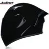 Casco para Motocicleta Eléctrica Jiekai para Hombre y Mujer, Casco Integral de Doble Lente, Cobertura Total, Bluetooth Universal para Coche de Calle, para Todas las Estaciones