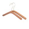 Perchas de Madera de Haya para Ropa Infantil, Perchas de Madera Anchas Lacadas que no Marcan para Tiendas de Ropa, Perchas Domésticas de Diseño Simple
