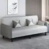 Capa de Sofá de Luxo Leve Impermeável Todas as Estações Resistente a Arranhões de Gato Tecido Tecnológico Dobrável Cobertura Completa Sala de Estar Quarto de Aluguel Hotel