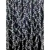 Decoração de Casamento Contas de Cristal Octogonais com Contas Arame Ornamentos Arranjo de Fundo Tiras de Cristal Pérola de Imitação Acrílica Casamento