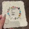 Pulsera de Caramelo Color Dopamina con Brillo Deslumbrante, Diseño de Nicho Exquisito y de Alta Gama, Joyería de Mano Dulce Irregular con Diamantes Completos para Mujer, Adecuada para Primavera y Verano